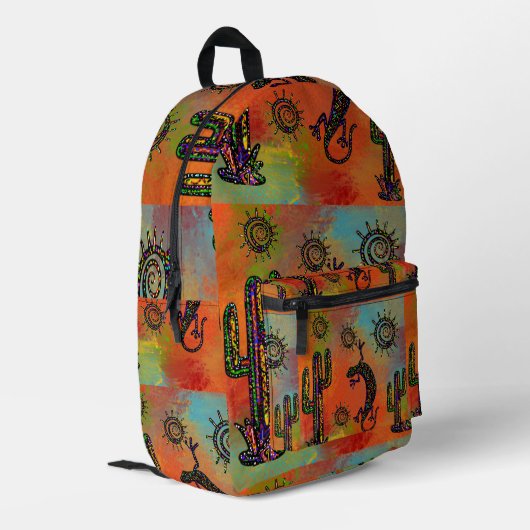 SAC À DOS IMPRIMÉ ART SUD-OUEST (Coin arrière gauche)