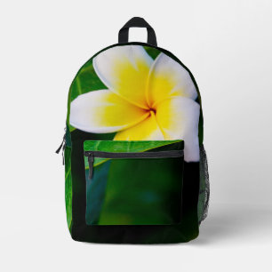 Sac À Dos Imprimé Art tropical frangipanier rose