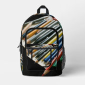 Sac À Dos Imprimé Art Vibes (Recto)
