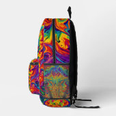 SAC À DOS IMPRIMÉ ARTFLOWS COULEURS (Droite)