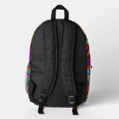 SAC À DOS IMPRIMÉ ARTFLOWS COULEURS (Verso)