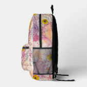 Sac À Dos Imprimé Artisan doux dégradé aquarelle ligne d'encre (Droite)