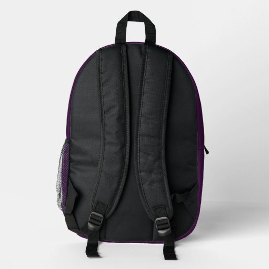 Sac À Dos Imprimé Asexuality pride maple leaf (Verso)