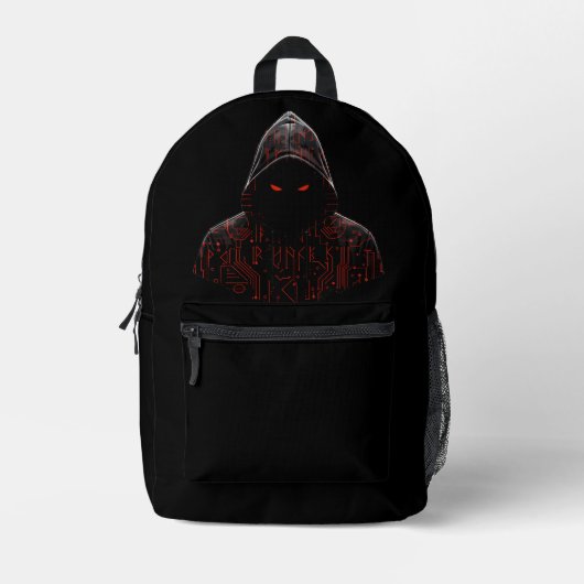 Sac À Dos Imprimé Assassin Cybernétique (Recto)