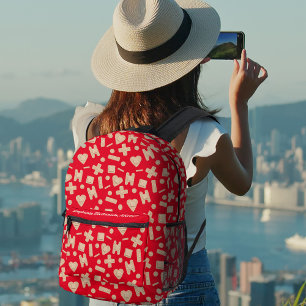 Sac À Dos Imprimé Assortiment de bande