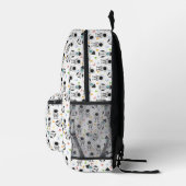 Sac À Dos Imprimé Astronaut et Motif spatial de fusée (Droite)