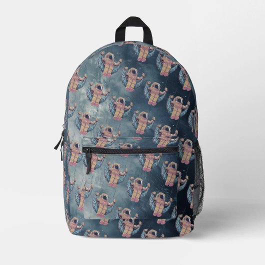 Sac À Dos Imprimé Astronaute (Recto)