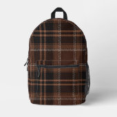 Sac À Dos Imprimé Auburn Academia Plaid (Recto)