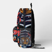 Sac À Dos Imprimé Aucun risque de récompense - Samurai Tiger (Droite)