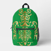 Sac À Dos Imprimé Autorité des cadeaux de Noël® (Recto)