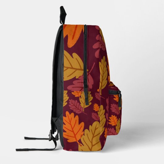 Sac À Dos Imprimé Autumn Leaves Pattern | (Gauche)