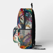 Sac À Dos Imprimé Avec Créativité Dans Chaque Déta (Droite)