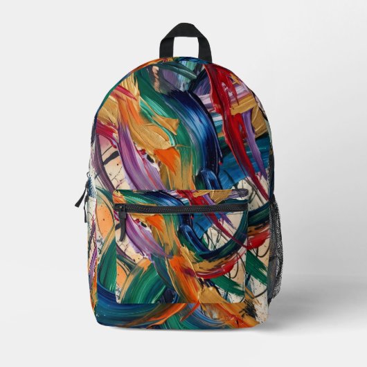 Sac À Dos Imprimé Avec Créativité Dans Chaque Déta (Recto)