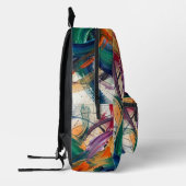 Sac À Dos Imprimé Avec Créativité Dans Chaque Déta (Gauche)