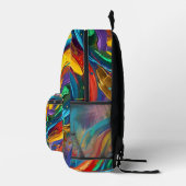 Sac À Dos Imprimé Avec Créativité Dans Chaque Déta (Droite)