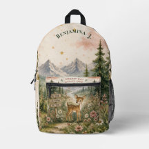 Aventure de faon de montagne de fleur sauvage Nom