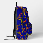 Sac À Dos Imprimé Bac à coudre bleu (Gauche)