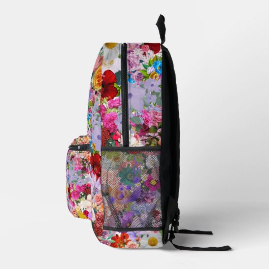Sac À Dos Imprimé backpack flowers (Droite)