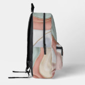 Sac À Dos Imprimé Backpack in stylish abstract graphic (Gauche)