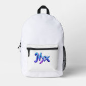 Sac À Dos Imprimé Backpack NYX (Recto)
