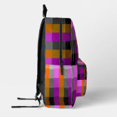 Sac À Dos Imprimé Backpack - Stripe Tri-Gradient Edge (Gauche)