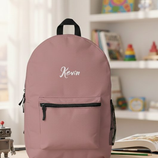 Sac À Dos Imprimé backpack with initials of the name, school bag