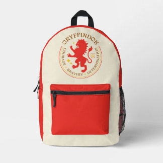 Sac À Dos Imprimé Badge de fierté de la maison GRYFFINDOR™ Lion Roug