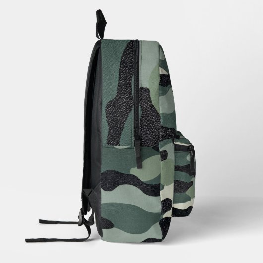 Sac À Dos Imprimé Bagpack - armée - vert (Gauche)