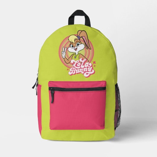 Sac À Dos Imprimé Bagues Lola Retro LOONEY TUNES™ (Recto)
