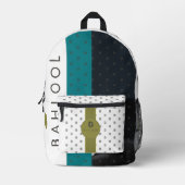 SAC À DOS IMPRIMÉ BAHLOOL (Recto)