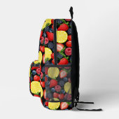 Sac À Dos Imprimé Baies et tranches de citrus (Droite)