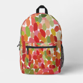 Sac À Dos Imprimé Baies Fruitées Colorées (Recto)