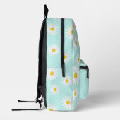 Sac À Dos Imprimé Baisy blanc et nom (Gauche)
