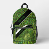 Sac À Dos Imprimé Balances (Recto)