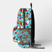 Sac À Dos Imprimé Bande dessinée Super Héros, Monogramme personnalis (Droite)