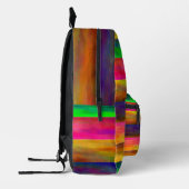 Sac À Dos Imprimé bandes colorées (Gauche)