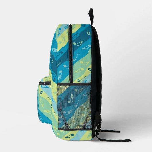 Sac À Dos Imprimé Bandes de notes de musique (Droite)