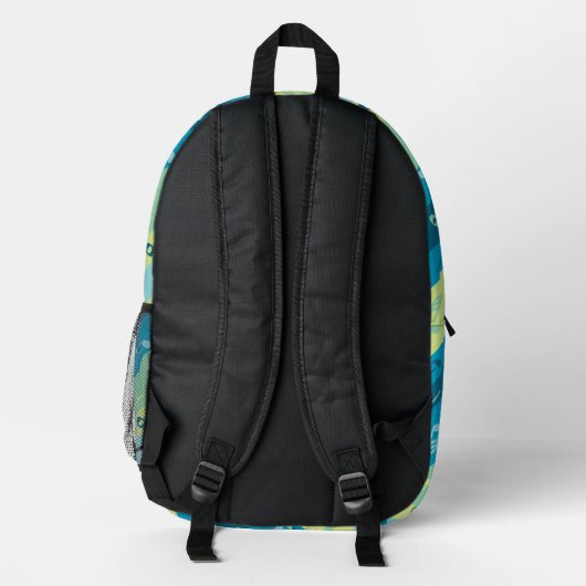 Sac À Dos Imprimé Bandes de notes de musique (Verso)