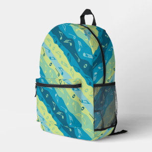 Sac À Dos Imprimé Bandes de notes de musique