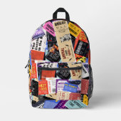 Sac À Dos Imprimé Banned Books Add Name Quiet Rebellion (Recto)