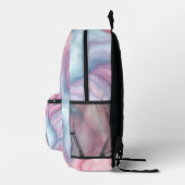 Sac À Dos Imprimé Barbe à papa abstraite (Droite)