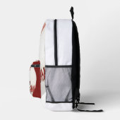 Sac À Dos Imprimé Baseball Personnalisé (Droite)