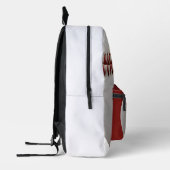 Sac À Dos Imprimé Baseball Personnalisé (Gauche)