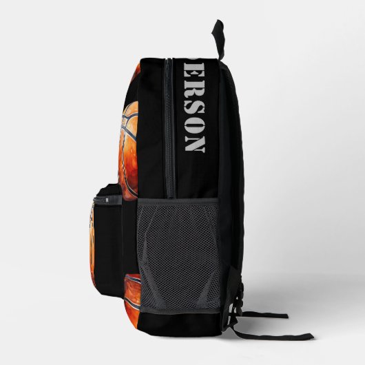 Sac À Dos Imprimé Basket-ball du Personalized (Droite)