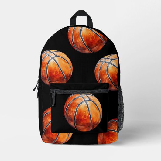 Sac À Dos Imprimé Basket-ball du Personalized (Recto)