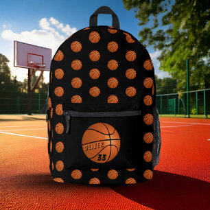Sac À Dos Imprimé Basket Ball Sports Nom du joueur