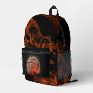 Sac À Dos Imprimé Basket flamboyant