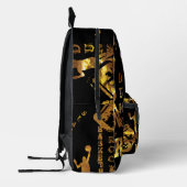 SAC À DOS IMPRIMÉ BASKETBALL (Gauche)