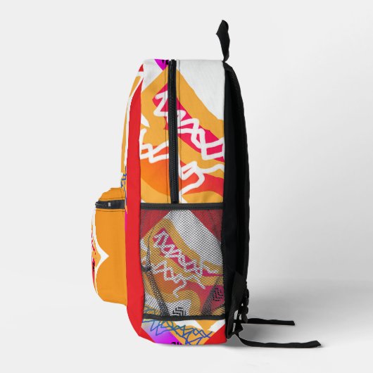 Sac À Dos Imprimé Baskets De Retour À L'École (Droite)