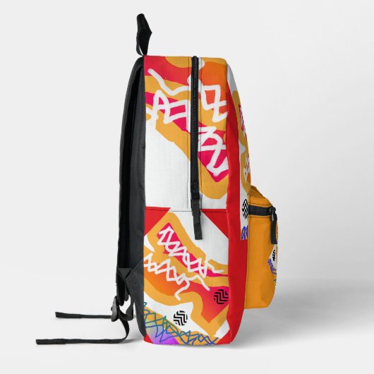 Sac À Dos Imprimé Baskets De Retour À L'École (Gauche)